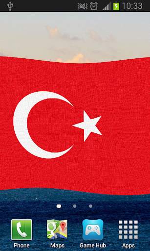 Turkey Flag Live Wallpaper screenshot 6