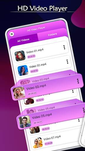 SAX HD Video Player - All Format HD Video Player screenshot 1