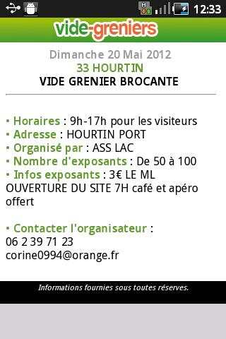 Vide-greniers BrocaBrac screenshot 2