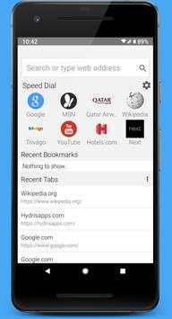 Super Fast Browser Lite screenshot 1