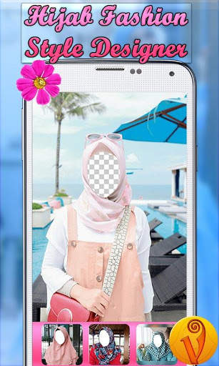 Hijab Fashion Style Designer screenshot 3