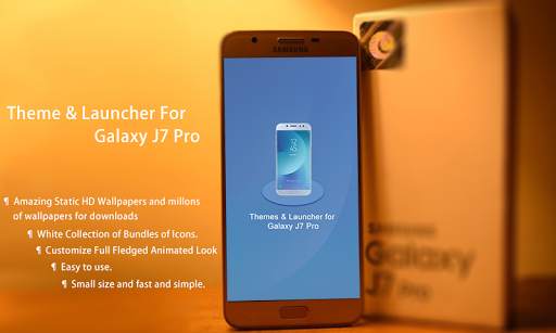 Theme Launcher for Galaxy J7 Pro screenshot 1