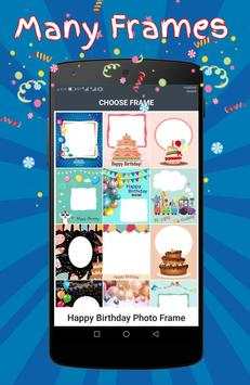 Happy Birthday Photo Frame screenshot 2