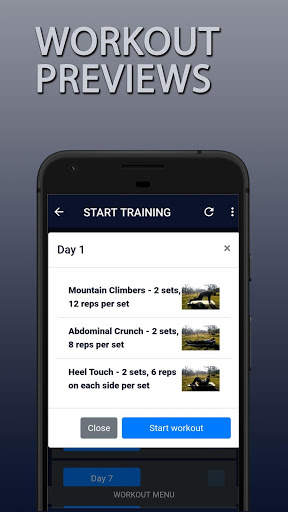 No Gym Abs Workout - Six Pack at Home screenshot 5