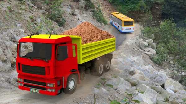 Heavy Duty Cargo Truck Driving Game screenshot 3
