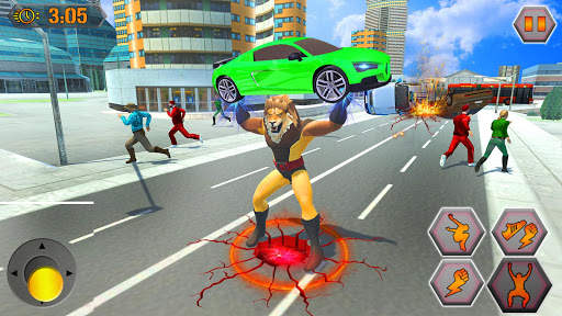 Lion Simulator - Rampage City Attack screenshot 3