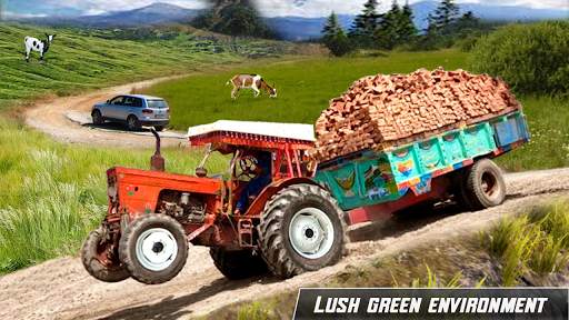Tractor Trolley Animal Farming Simulator 3D screenshot 2