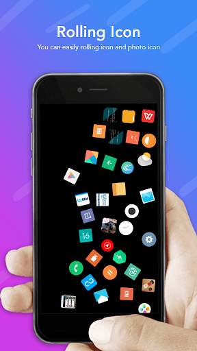 Rolling Icon Launcher 2021 screenshot 3