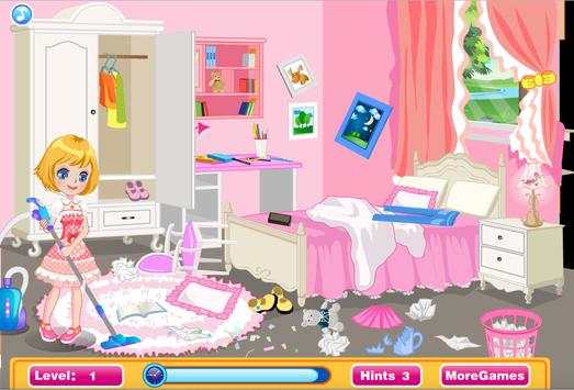 Cleaning House Princess Games - Home Cleanup screenshot 7