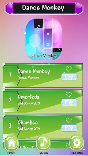 Magic Dance Monkey Piano Game screenshot 2