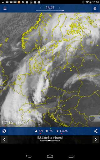 Sat24, Weather satellite screenshot 9