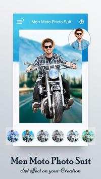 Men Moto Photo Suit screenshot 5