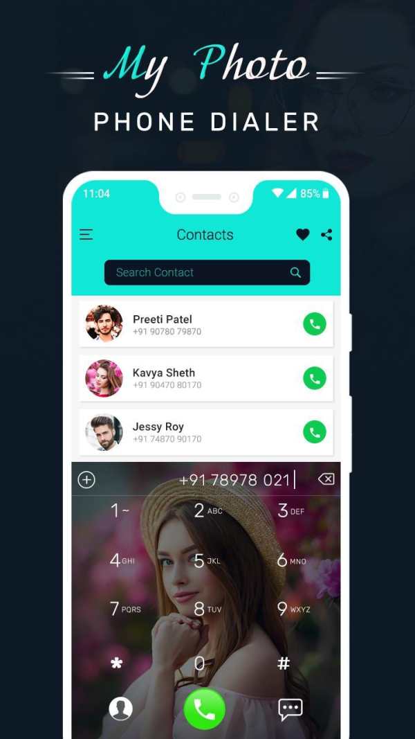 My Photo Phone Dialer : Photo Caller Screen Dialer screenshot 4