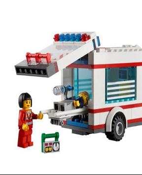 Slide Lego Police Puzzle Game screenshot 1
