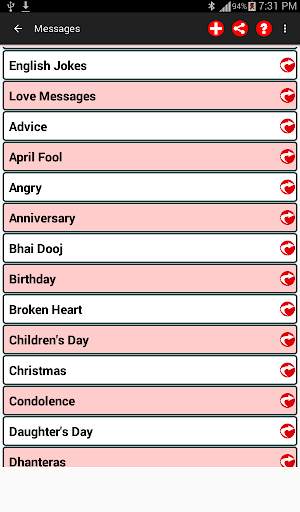 Best Messages Status Jokes SMS screenshot 8