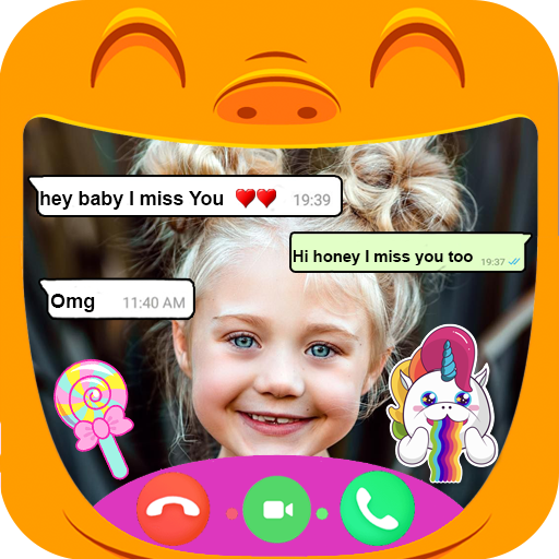Fake Call Video Live Chat With : "Everleigh Rose" icon