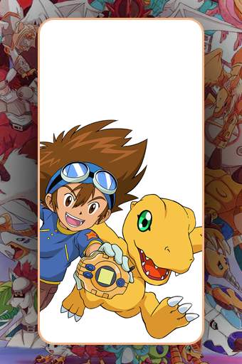 Digimon Adventure Anime Wallpaper screenshot 1