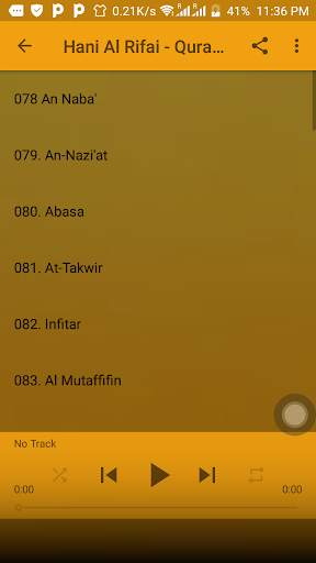 Hani Al Rifai - Quran MP3 screenshot 3