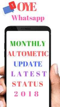 OYE Whatsapp - Latest Whatsapp Status 2018 screenshot 1