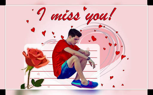 Miss You Photo Editor screenshot 8