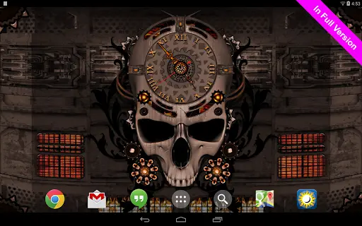 Steampunk Clock Free Wallpaper screenshot 20