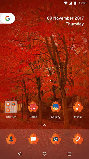 Autumn Theme by Micromax screenshot 1