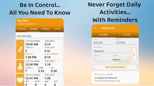 Baby & Breastfeeding Tracker screenshot 3