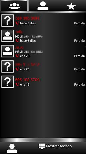 THEME BLACK B-10 FOR EXDIALER screenshot 4
