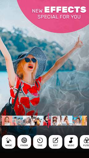 Magic video maker - Video effect and video star screenshot 2