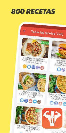 FitMenCook Recetas Saludables screenshot 1