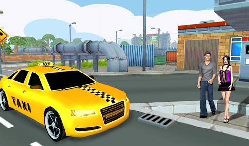 City Taxi Driving 3D screenshot 7