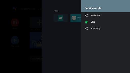 Shadowsocks for Android TV screenshot 1