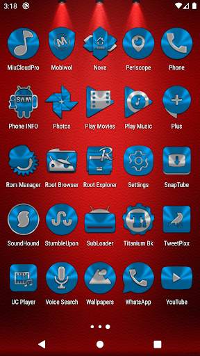 Light Blue Icon Pack скриншот 5