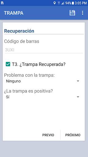 Vigilancia de Vectores de Epi Info™ screenshot 4