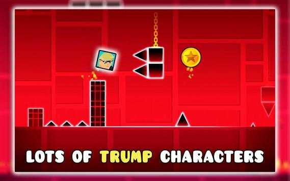Geometry Trump Run Dash screenshot 1