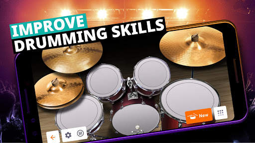 Drum Kit Music Games Simulator screenshot 3