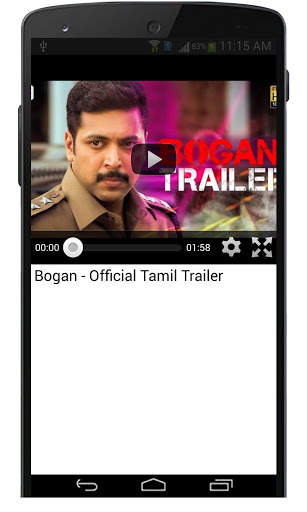 Bogan Tamil Movie Songs screenshot 6