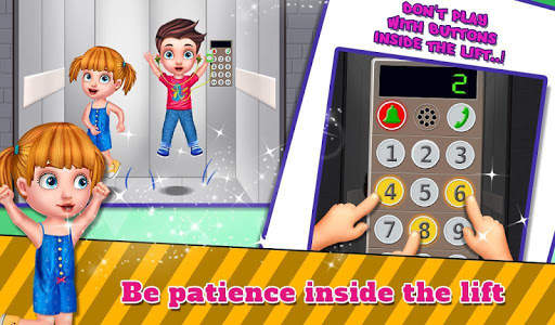 Lift Safety For Kids : Child Safety Games screenshot 2