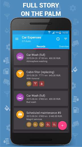 Car Expenses Manager स्क्रीनशॉट 2