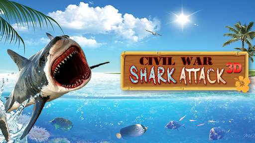 Civil War: Shark Attack 3D screenshot 1