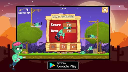 Save Zombie : Bow Master screenshot 3