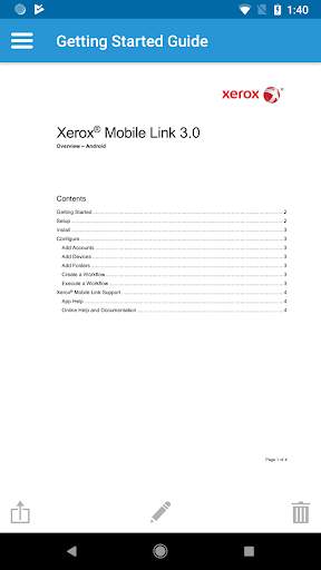 Xerox® Mobile Link screenshot 4