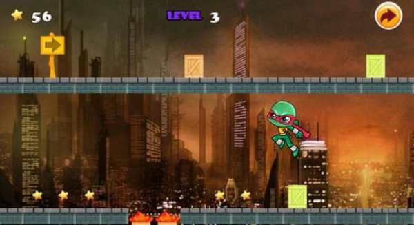 Turtles Running Ninja screenshot 2