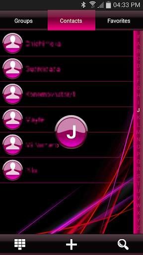 THEME FOR EXDIALER AERO PINK screenshot 3