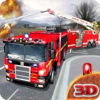 Fire Engine Truck Driving : Emergency Response logo