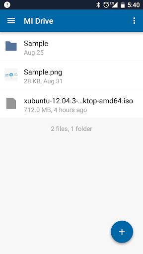 MI Drive screenshot 1