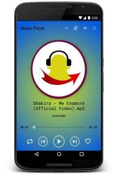Snapy Music - MP3 Music Player screenshot 1