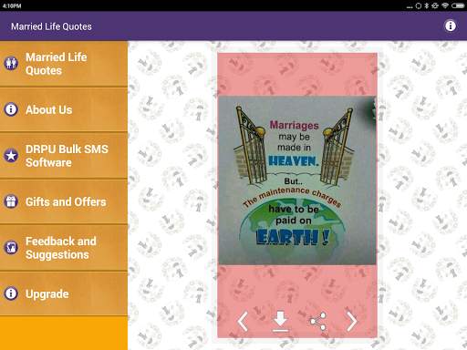 Husband Wife & Marriage Quotes screenshot 13