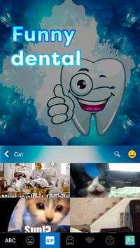 Funny Dental Kika Keyboard screenshot 5