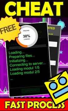 cheat geometry dash prank! screenshot 2